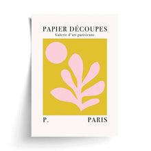 Load image into Gallery viewer, PAPIER DECOUPES PRINT MUSTARD
