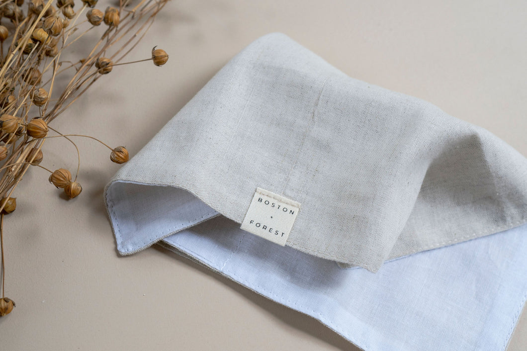 Linen Wash Cloth ® - Oatmeal