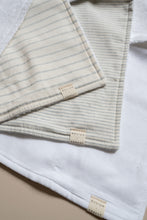Load image into Gallery viewer, Burp Cloth -Pinstripe Chambray ®
