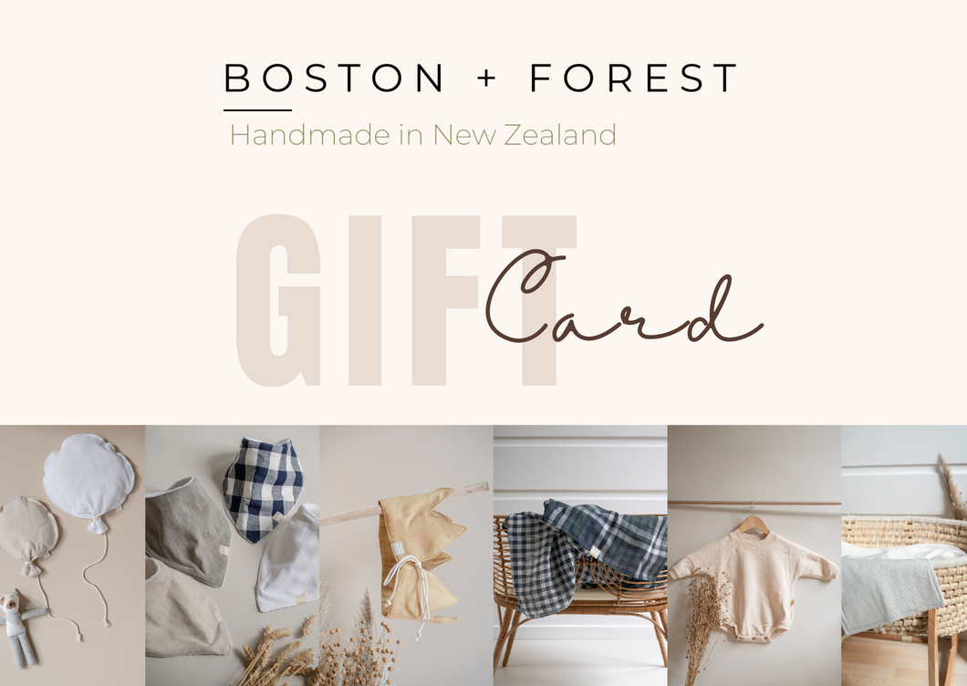 Boston + Forest Gift Voucher